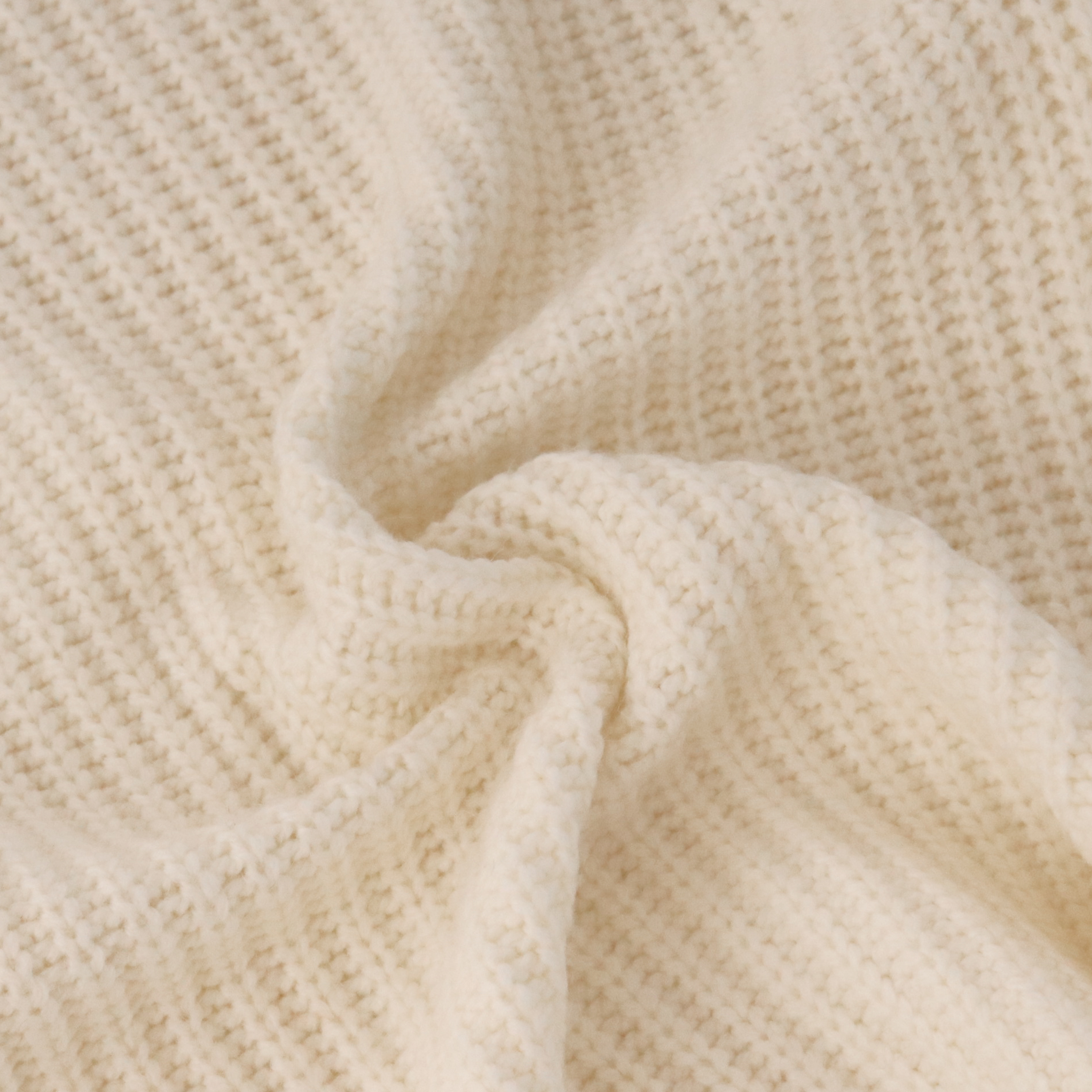 秋冬 OEM 工厂定制长袖米色女士套头针织毛衣