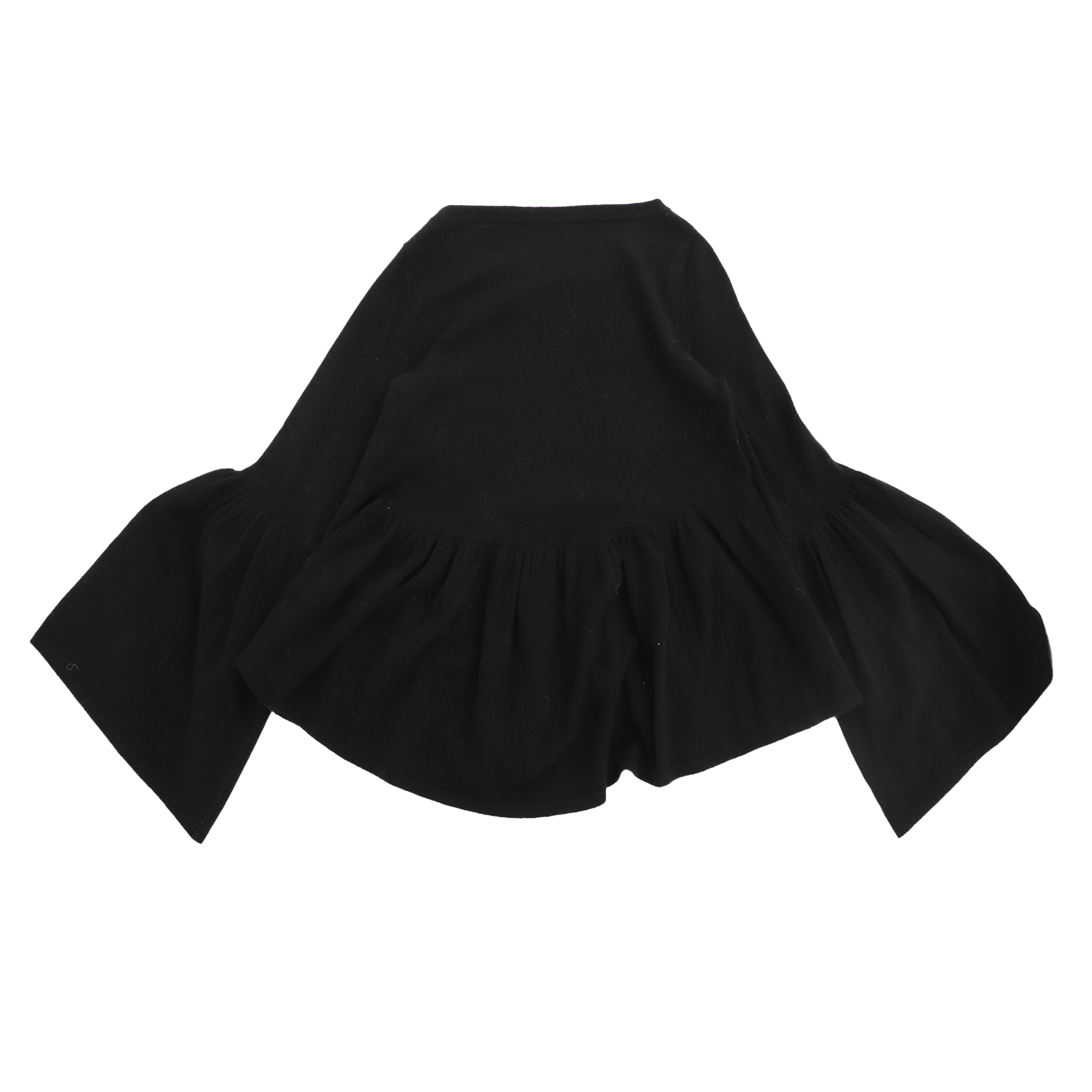 秋冬 OEM 工厂定制长袖黑色女士套头针织毛衣