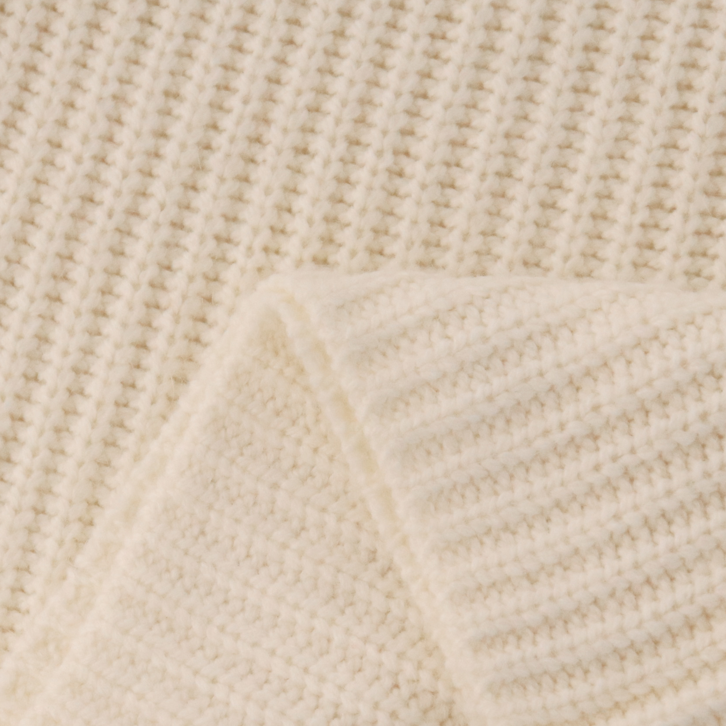 秋冬 OEM 工厂定制长袖米色女士套头针织毛衣