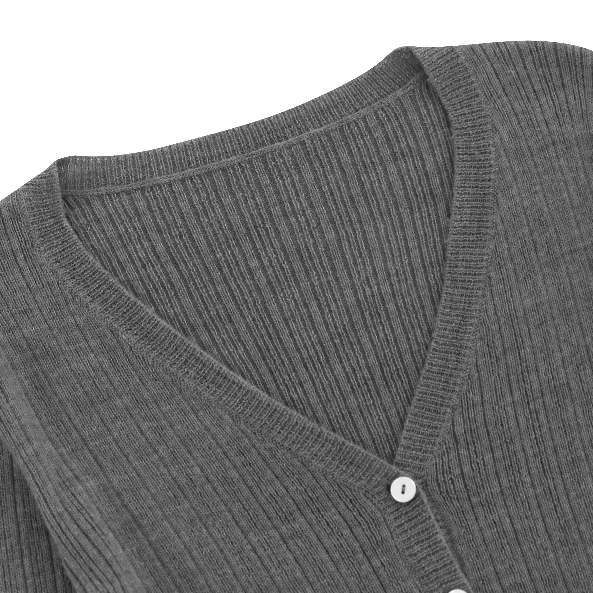 OEM 定制冬季纯色长袖 100% 羊毛女士女士针织毛衣开衫