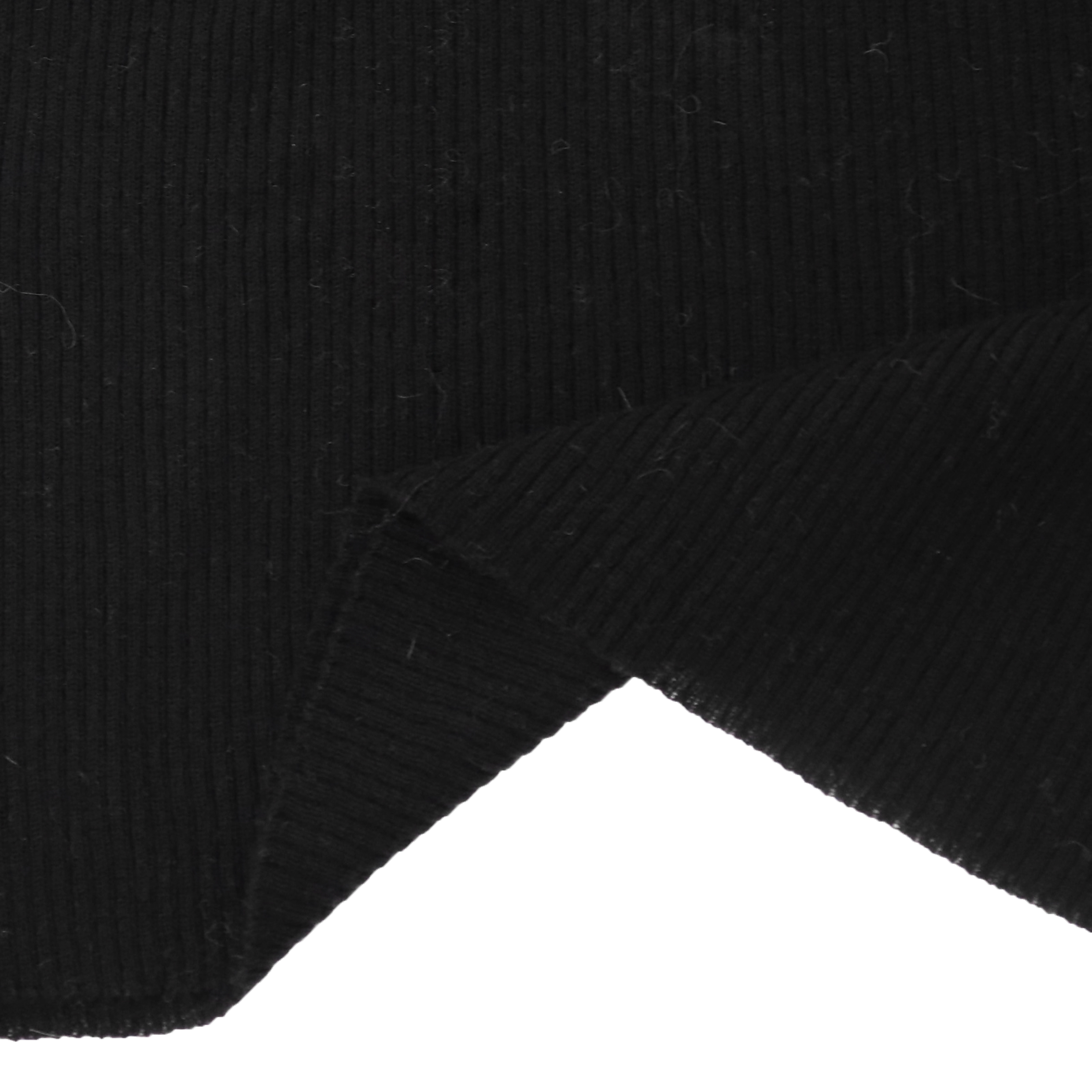 冬季 OEM 工厂定制羊毛长袖高领黑色女式套头针织毛衣