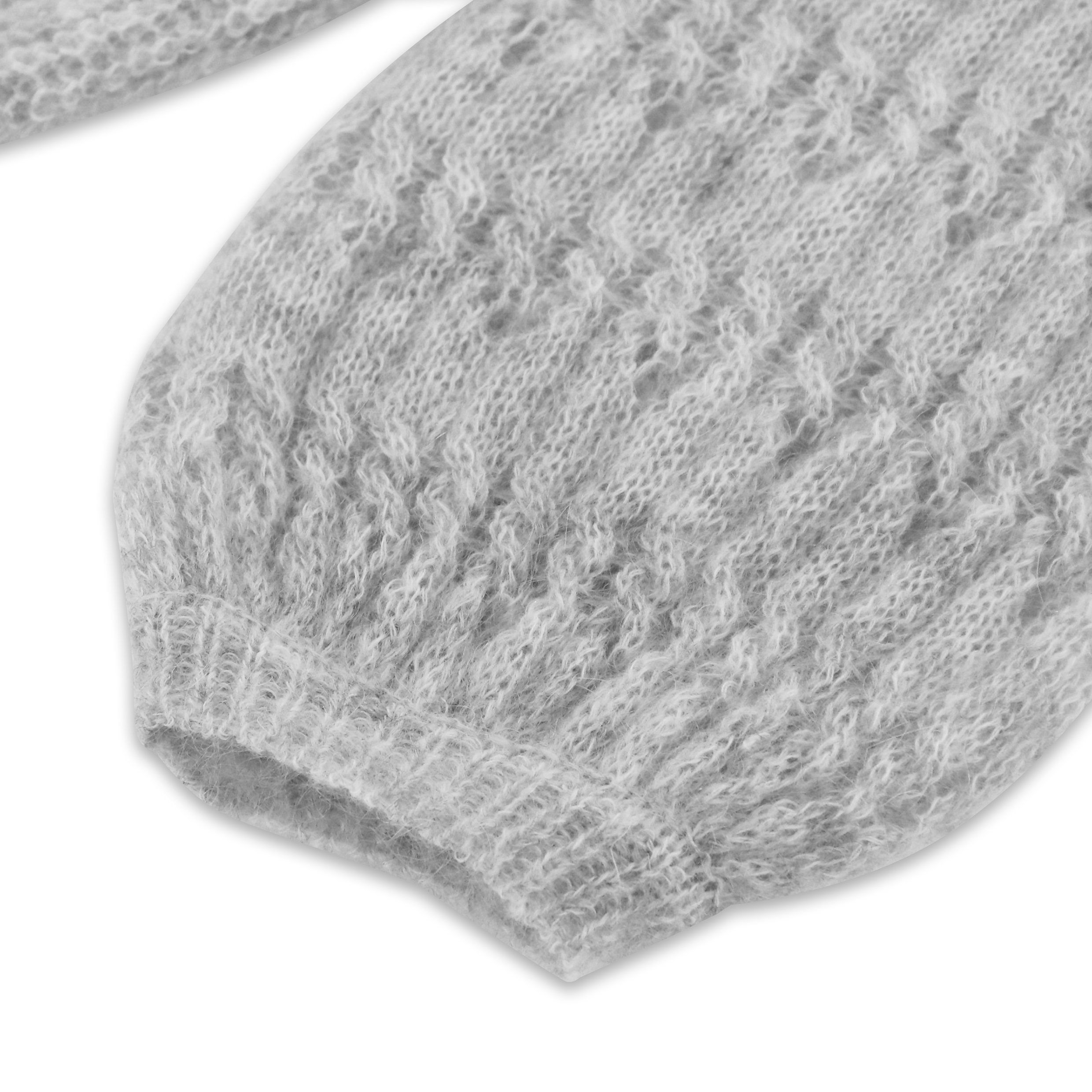 高品质定制冬季纯色长袖羊毛女式娃娃领针织毛衣开衫