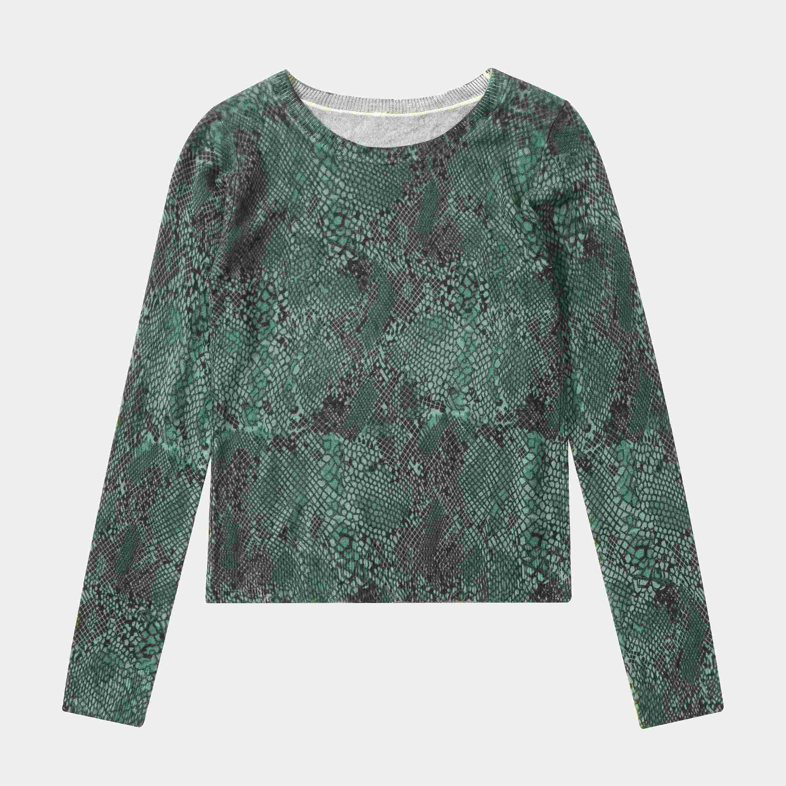 印花女式套头衫