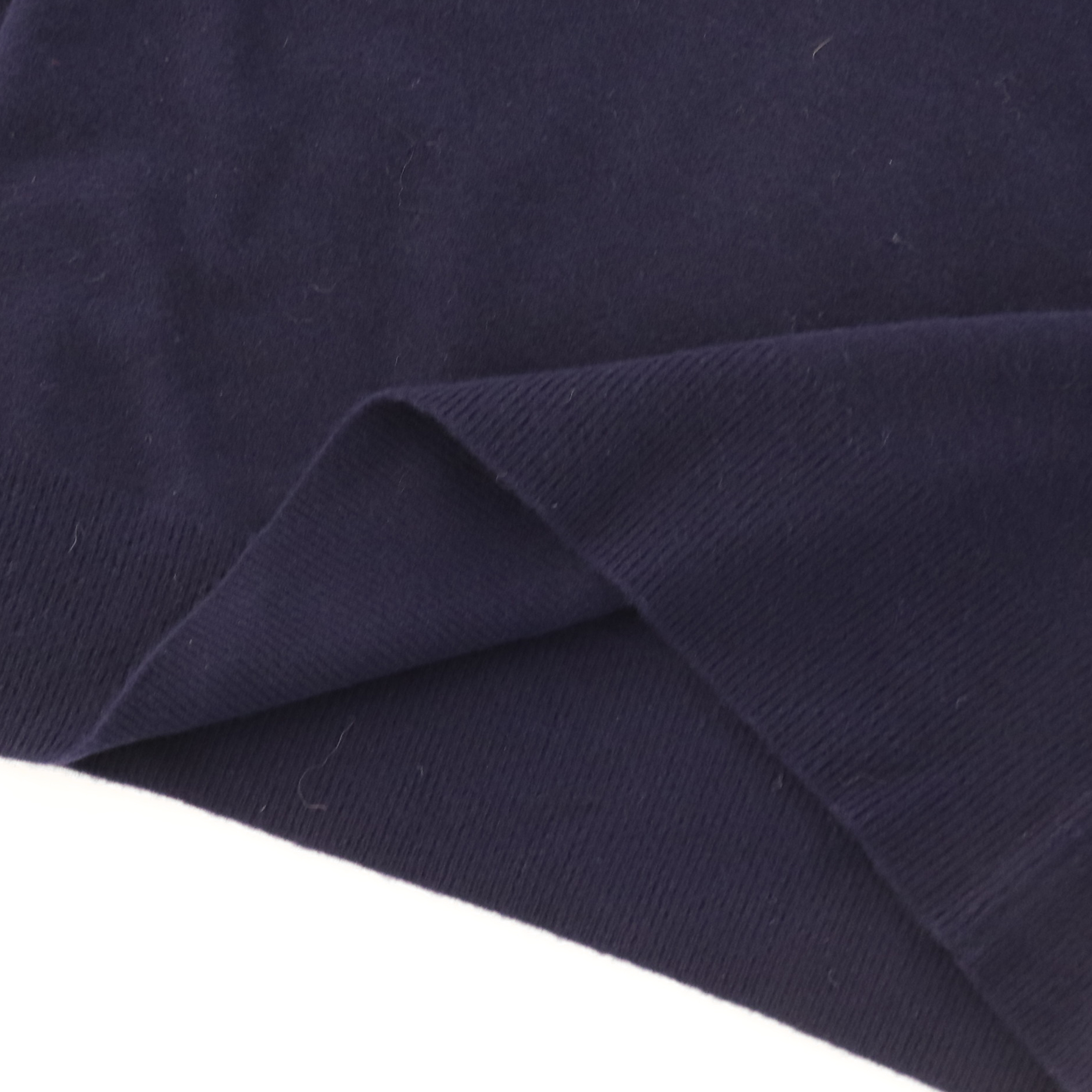 秋冬 OEM 工厂定制海军圆领纽扣长袖女士套头针织毛衣