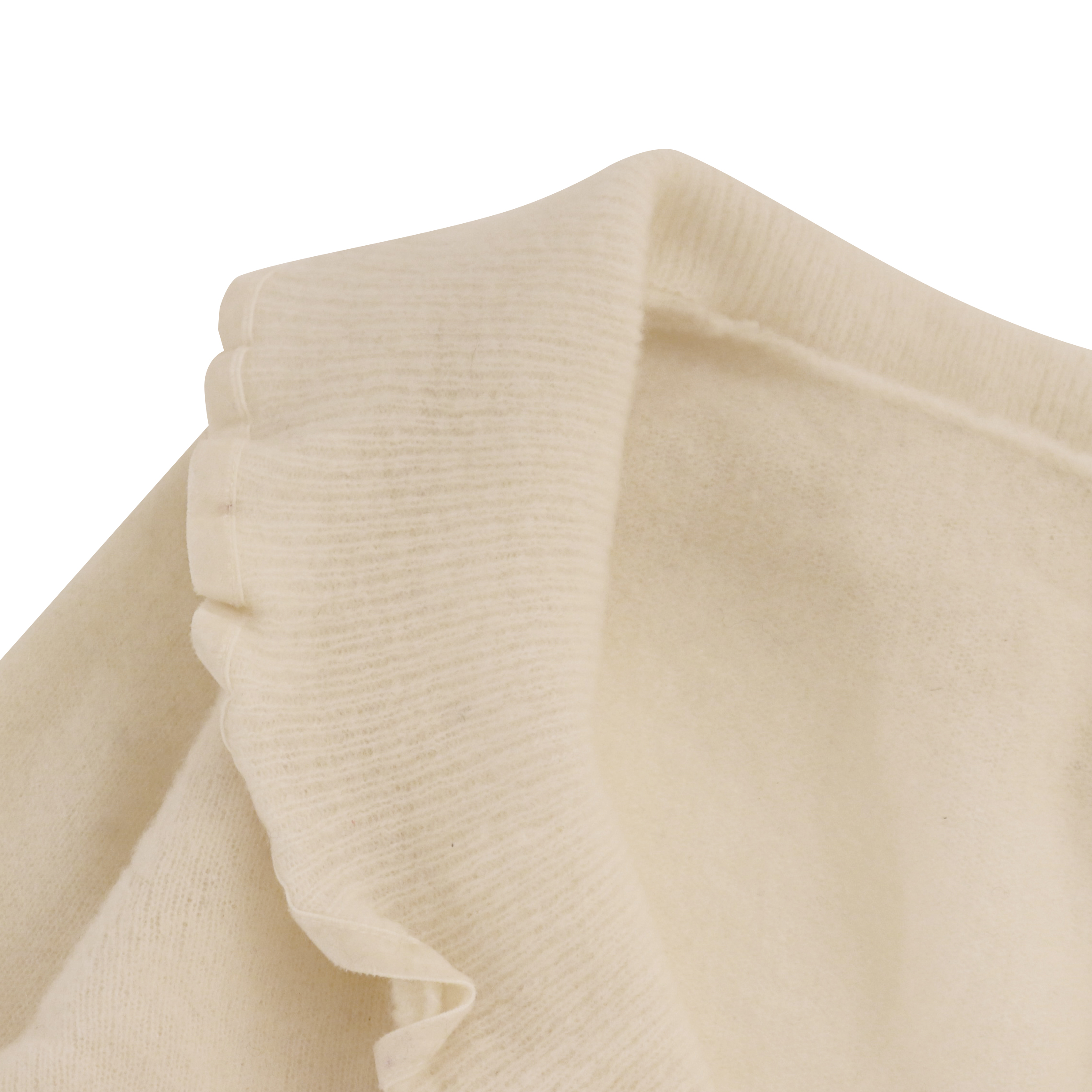 OEM 工厂定制白色叶子袖女士女士短针织毛衣开衫