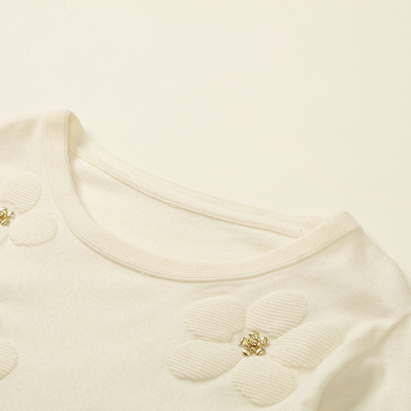 提花女式套头衫