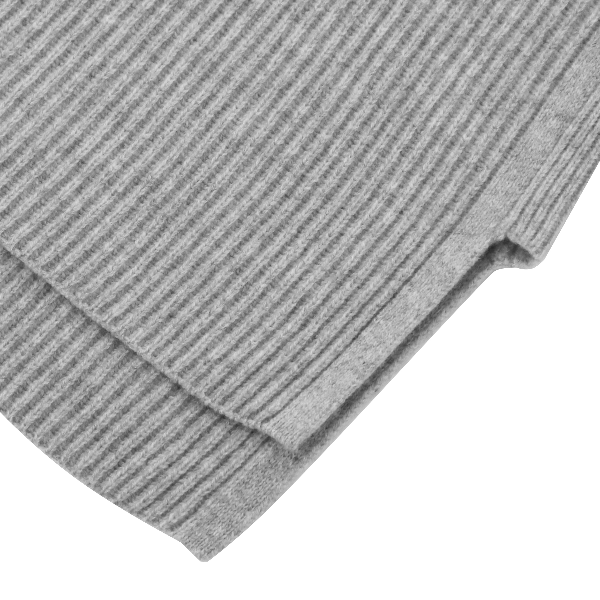 OEM 工厂定制女式高领 100% 羊绒针织无袖套头毛衣背心 