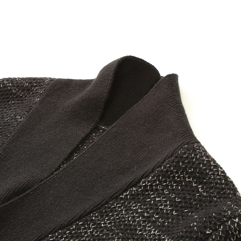 OEM工厂定制秋冬单排扣男士针织毛衣开衫