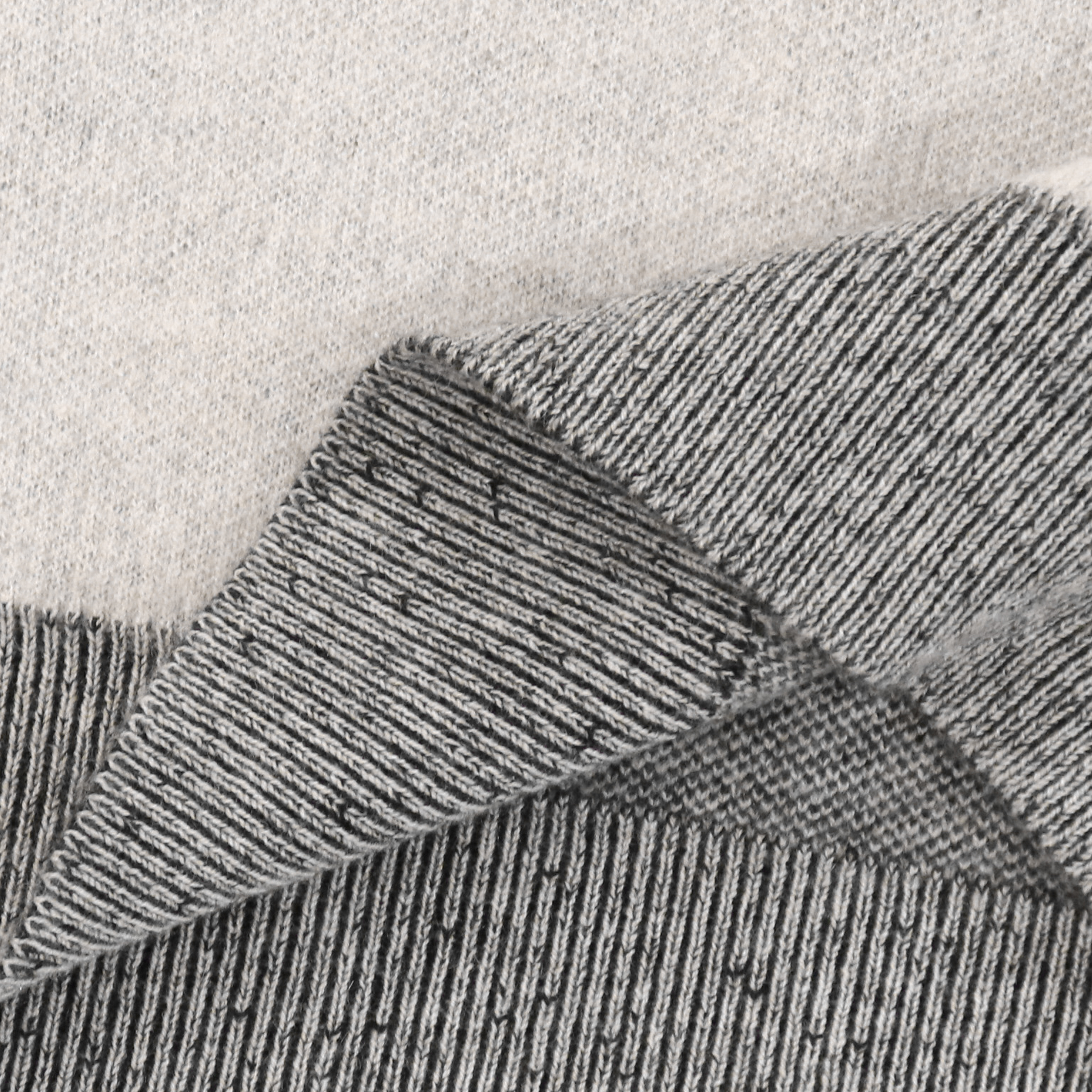 秋冬 OEM 制造商定制长袖印花对比色女式套头针织毛衣