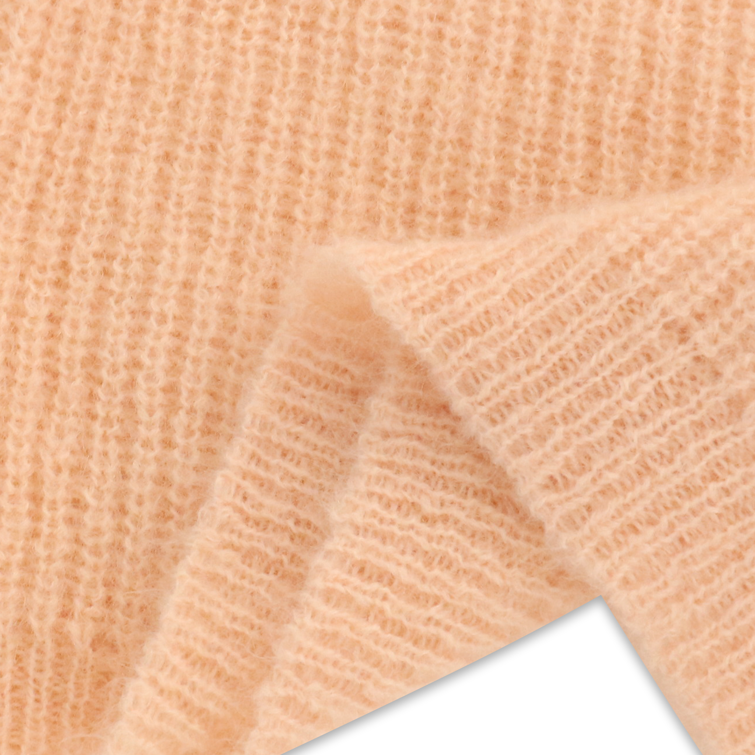 秋冬 OEM 工厂定制长袖柔软女式套头针织毛衣